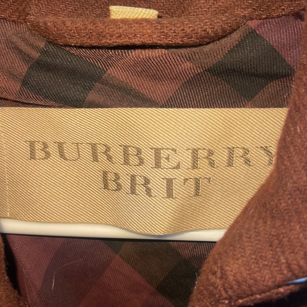 Authentic Burberry Wool Coat - image 2
